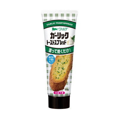 "QP" 蒜蓉味多士醬 100g x 24支/箱 (原箱出貨)(SJJD2262/502340)